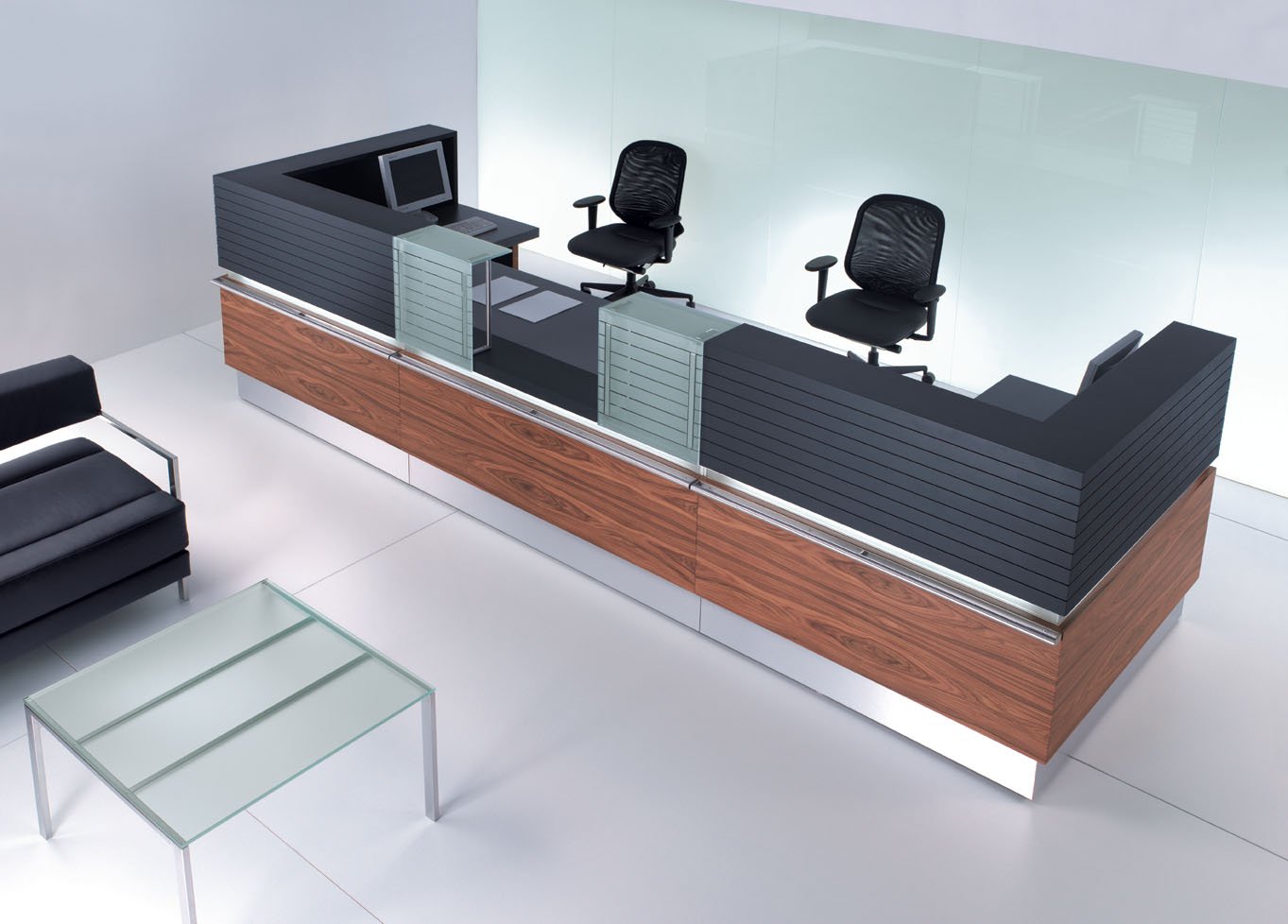 Horizon Reception Desk - MFC & Veneer Reception Counter Range | MSL ...