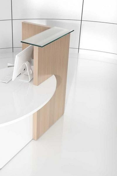 Mdd Ovo Reception Desk Compact Reception Counter Msl Interiors