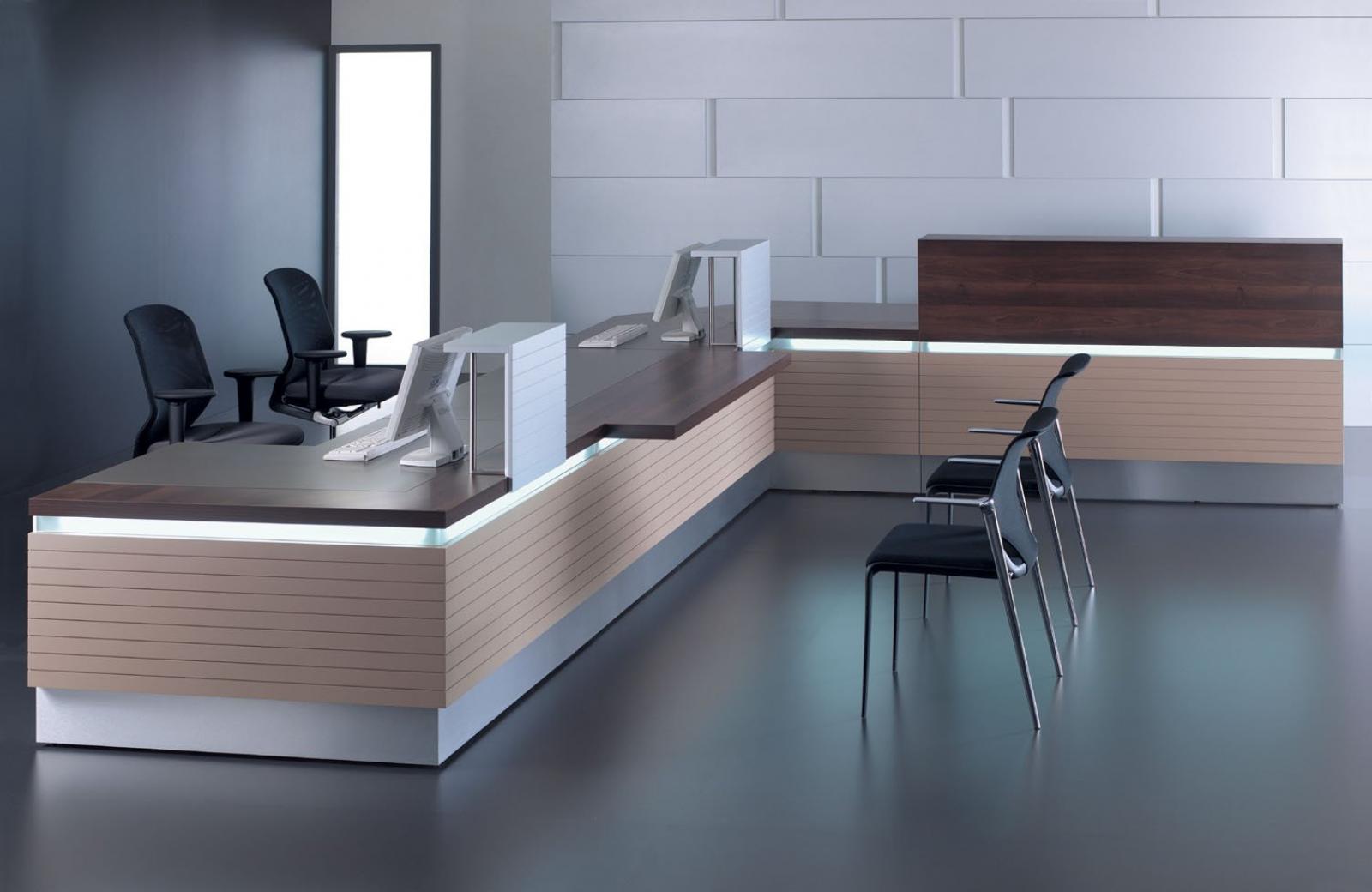 Horizon Reception Desk - MFC & Veneer Reception Counter Range | MSL ...