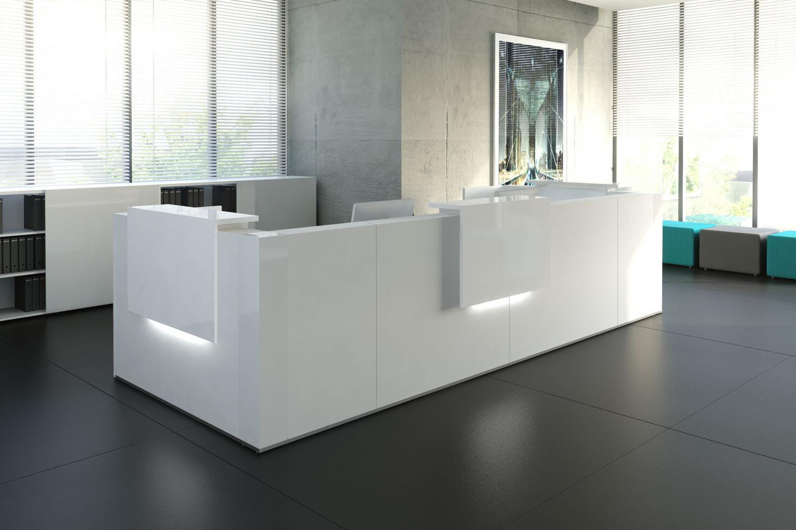 MDD Tera Reception Counter - Designer Budget Reception Desk | MSL Interiors