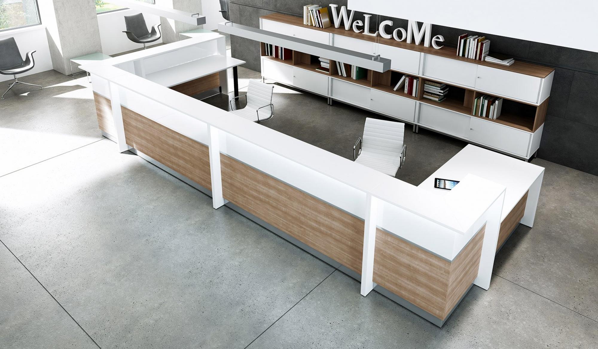 Maro Vero Reception Counter - Quality Modular Reception Counter | MSL ...