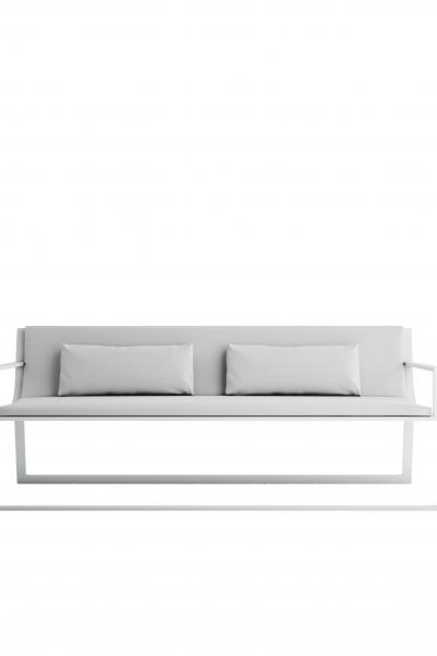 blau 2 seat sofa white product image 1