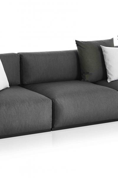 bosc 3 sofa seat black agora liso grafito 45 iroko3