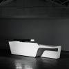 Modular Solid Surface Mono Reception Desk 2