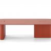 mesa one nogal 320 frontal wengue rojo