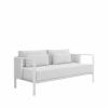 solanas 2 seat sofa white 2