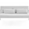 timeless 2 seat sofa white 2